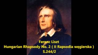 Liszt  Hungarian Rhapsody No 2 II Rapsodia węgierska  Magyar rapszódia  S2442 [upl. by Anner]