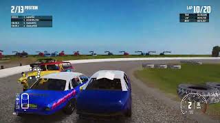 Autospeed  Newton Abbot unlimited  081024 Online bangers wreckfest [upl. by Elnora]