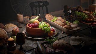 Medieval Banquet by Quixel  Available on Fabcom [upl. by Swiercz]