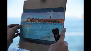 2017 Pastel Workshop in Croatia [upl. by Yelrebma]