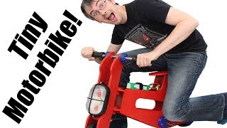 How To Build an Electric Mini Bike  James Bruton [upl. by Aneelahs]