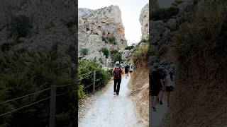 El Caminito del Rey Malaga Spain  Hiking dangerous path on a cliff hike spain elcaminito [upl. by Atoiganap617]