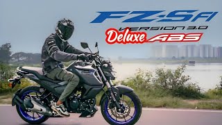 YAMAHA FZS FI V3 Deluxe Edition first impression review  BIKE Lover Bachelor [upl. by Yeltsew918]