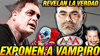 EXPLOTAN y REVELAN verdad de VAMPIRO con AAA Dejó SIN TRABAJO a LUCHADORES y Konnan no es villano [upl. by Assenad914]