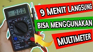 Cara Menggunakan Multitester Digital  Mudah Bagi Pemula [upl. by Lebiram]