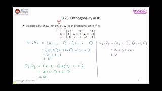 Orthogonality in Vector Space and Orthogonal Basis [upl. by Trevorr729]