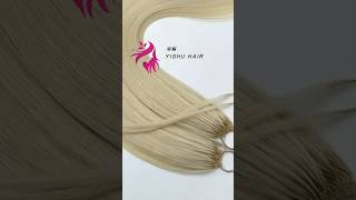 Invisible Feather hair extensionshairextensionsalon hairextensions hairextensionsupply [upl. by Eirffej]