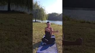 Post Workout Static Stretching  ialignfitness women fitness workout goals shorts [upl. by Winston754]