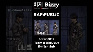 비지 Bizzy  RAPPUBLIC Episode 2 Team 8 Bizzy cut English sub BIZZYBZofficial [upl. by Kancler83]