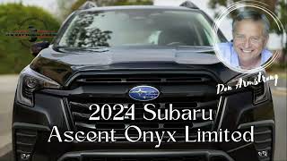 The 2024 Subaru Ascent Onyx Limited is in the New Car Showroom [upl. by Anialram]