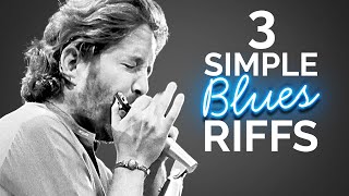 3 Stupidly Simple BLUES Harmonica Riffs Guaranteed to Impress [upl. by Airt]