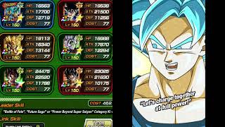 SSGSS Goku Kaioken amp SSGSS Vegeta Evolved EZA Final stage [upl. by Ybbil]