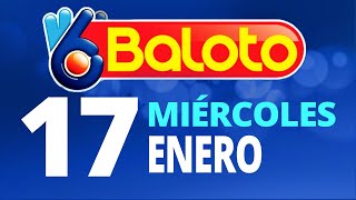 Resultado del Baloto del Miércoles 17 de Enero de 2024 Ganador 😱🤑💰💵 [upl. by Ardnahsal]