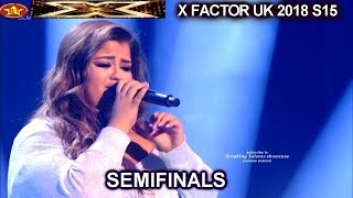 Scarlett Lee “This Is Me” LONG LASTING CLAPPING FROM SIMON The Girls  Semifinal X Factor UK 2018 [upl. by Ahsemik942]