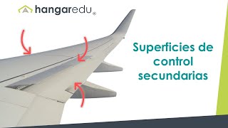 Superficies de Control de un Avión ¿Cuáles son los controles de vuelo secundarios y cómo funcionan [upl. by Kenison154]