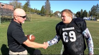 Vertical Raise Player of the Week Wes Bennett of Cedarville  DeTour [upl. by Anitsuj]