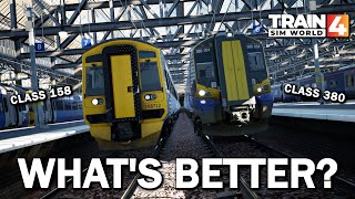 Whats Better  Scotrail Class 158 vs Class 380  Train Sim World 4 [upl. by Porty122]