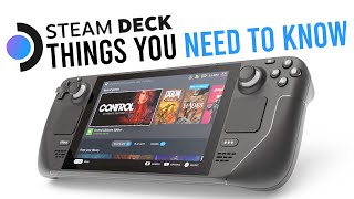 Steam Deck 10 Things You NEED TO KNOW [upl. by Ellinet]