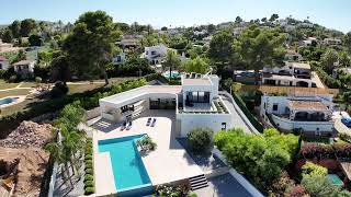 Dron video of New Built Villa in Javea [upl. by Kiyoshi]