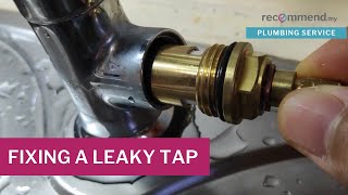 How to fix a leaking kitchen tap [upl. by Llertak521]