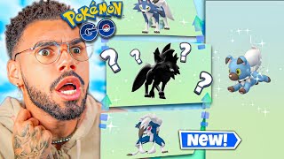 3 SHINIES EM 1… RESGATE AGORA O ÚLTIMO ESTÁGIO ✨SHINY✨… 😱🤯😍 pokemongo [upl. by Niran]