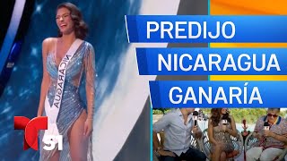 Osmel Sousa predijo que Nicaragua sería la ganadora de Miss Universo [upl. by Uon]