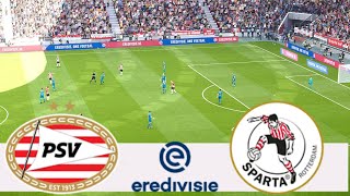 LIVE PSV Eindhoven vs Sparta Rotterdam  Eredivisie 202425  Live Stream  Full Match [upl. by Issej]