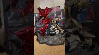 Bandai Namco BNFigure Vol 2 Nu Gundam Vs Sazabi Bust [upl. by Eivlys493]