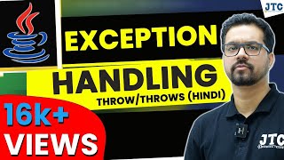 Uses of Throw and throws keyword in Java Exception Handling Hindi by som sir [upl. by Flowers]