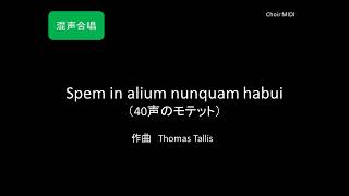 【MIDI】Spem in alium nunquam habui（40声のモテット） [upl. by Lalage]