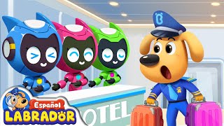 🔍Sheriff Labrador  Hotel Robot 🏨  Videos para Niños  BabyBus en Español [upl. by Hole]