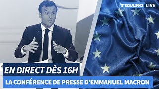 🇪🇺 Revoir la conférence de presse de Macron sur la présidence française de lUE [upl. by Eadahc]