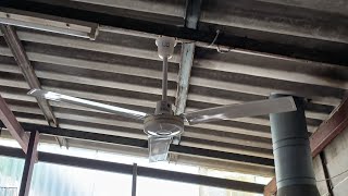 48quot Lucky Misú Industrial Ceiling Fan model CLJ48  พัดลมเพดาน ลัคกี้มิตซู 48นิ้ว รุ่น CLJ48 [upl. by Kapoor]