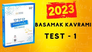 345 TYT MATEMATİK SORU BANKASI ÇÖZÜMLERİ  2023  BASAMAK KAVRAMI  TEST 1 [upl. by Sacken]