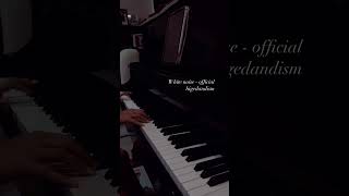 White noise  Offical髭男dism Piano cover [upl. by Ellenad181]