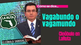 Cómo se dice quotVagabundoquot o quotvagamundoquot quotellos deben saberquot o quotellos deben de saberquot [upl. by Seto]