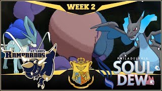 MUSHARNA  THE DREAM EATER St Louis Rampardos vs Philadelphia Soul Dew  APA Week 2  Pokemon USUM [upl. by Aryn]