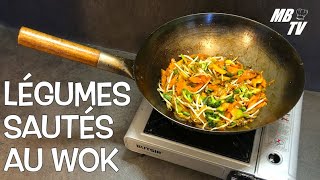 Légumes Sautés au Wok [upl. by Acinorahs]