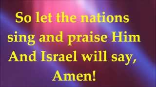 Paul Wilbur  Baruch Adonai  El Shaddai Medley  Lyrics [upl. by Omolhs]