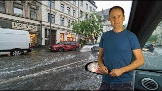 Unwetter Aktuell starker Regen und Gewitter Mod Dominik Jung [upl. by Tenom]