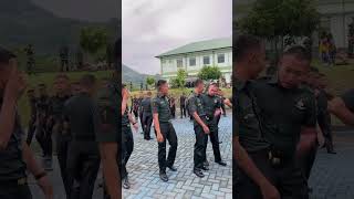 Acara kenaikan pangkat prajurit Tni AD [upl. by Ianej]