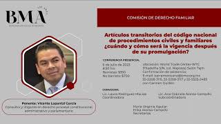 Artículos transitorios del código nacional de procedimientos civiles y familiares [upl. by Derrek]