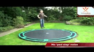 Trampolines Down Under VENTED safety pad [upl. by Sussna786]