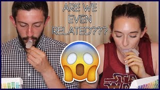 Siblings Test Out 23andMe DNA Test  DNA Test Review [upl. by Adnilemreh]