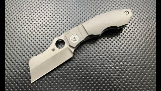 The Spyderco Knives Stovepipe Pocketknife The Full Nick Shabazz Review [upl. by Eboj815]