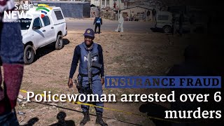 Insurance fraud  Limpopo policewoman arrested over six murders [upl. by Terry]