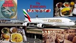 How nice is Emirates Premium Economy  Center Section Seat  LAX to Dubai [upl. by Ahsitan]