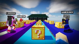 Minecraft  LAVusse KILLED ME To WIn LUCKY Block RACE  Malayalam [upl. by Petrina645]