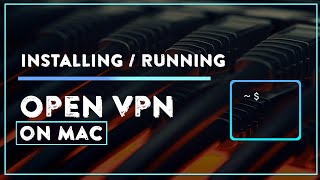 Installing Running OpenVPN on Mac using terminal 2021 [upl. by Lancelle]