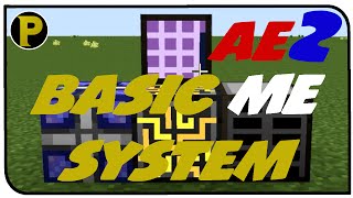 How To Make A MESystem Applied Energistics 2 Modded Minecraft TUTORIAL [upl. by Kerwinn]